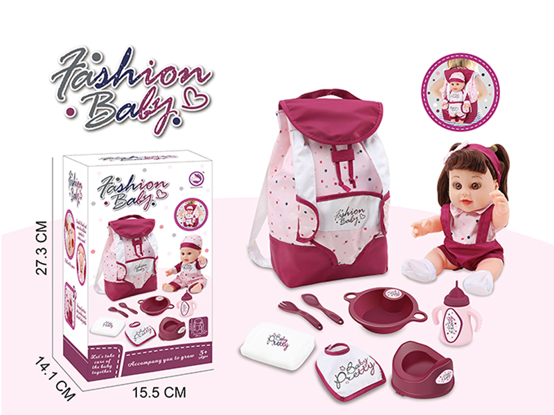 12 Inch Fully Enamelled Female Doll With Ic