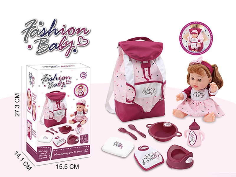 12 Inch Fully Enamelled Female Doll With Ic