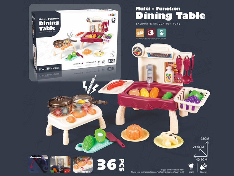 Multi-Functional Dining Table 36pcs