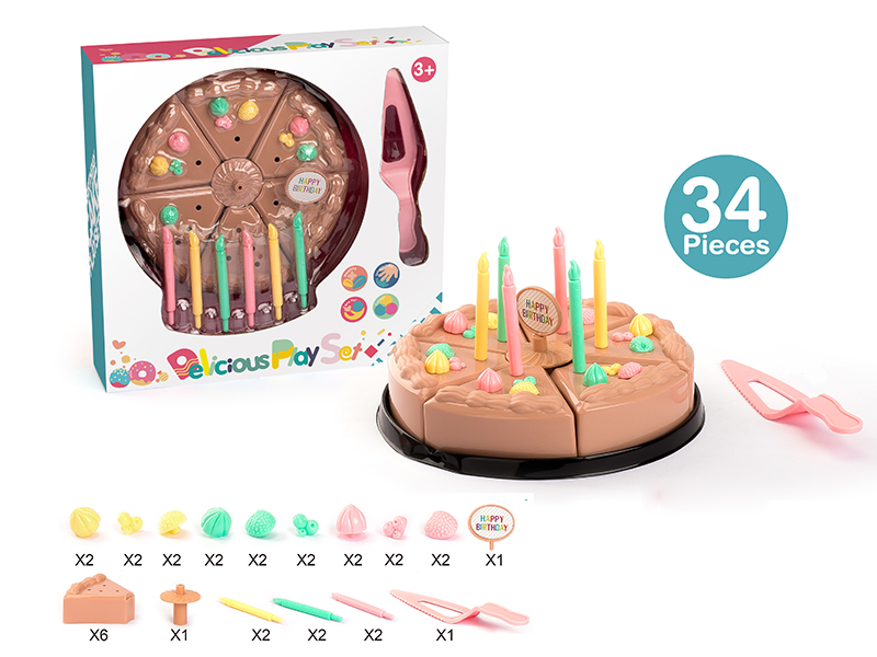 Cake Set 34pcs