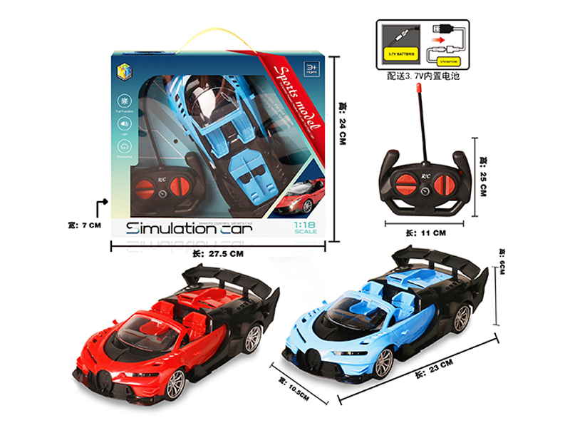 1:18 R/C Bugatti Gt
