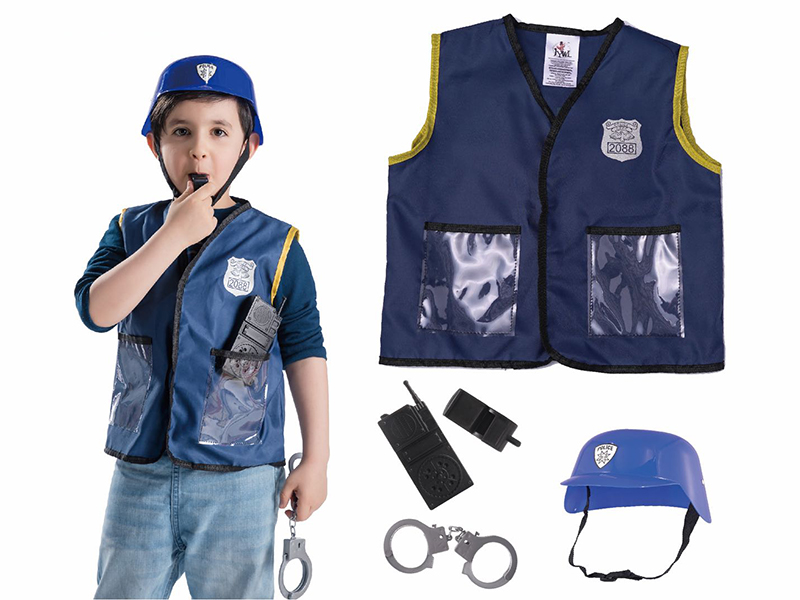 Children's Police Vest Set