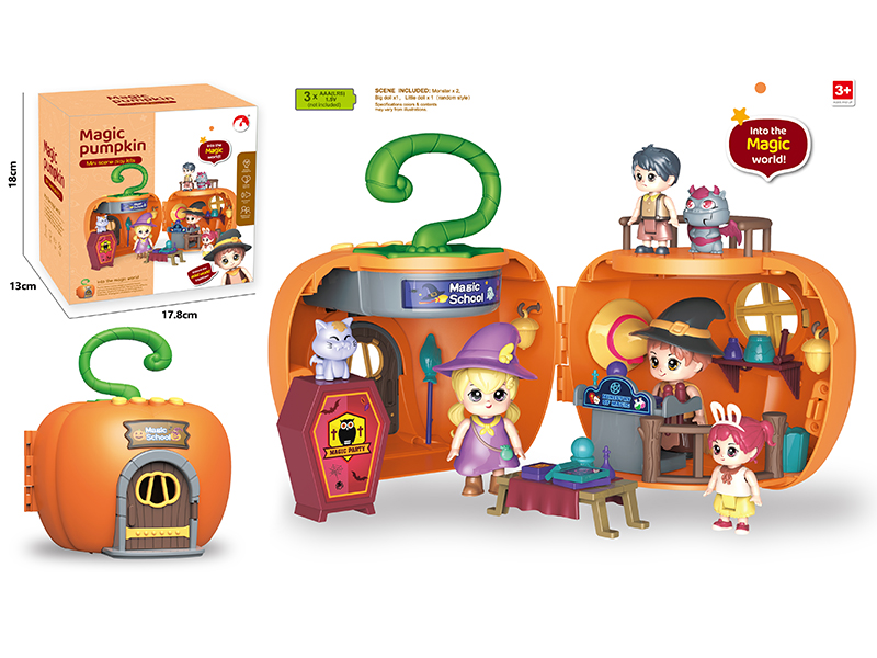 Music Magic Pumpkin House
