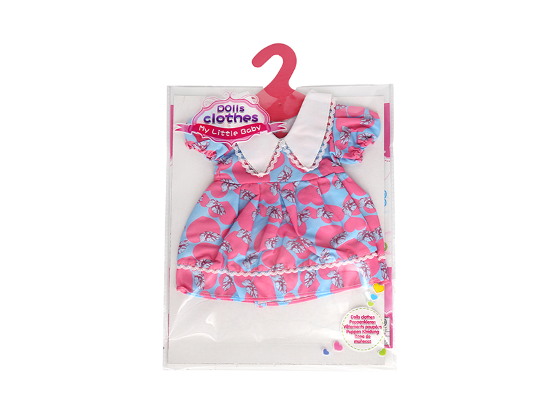 Doll Dress - Safflower White Collar Skirt