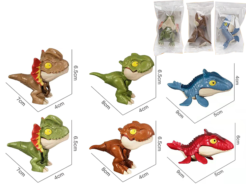 Clamp Fingers Dinosaur Toys