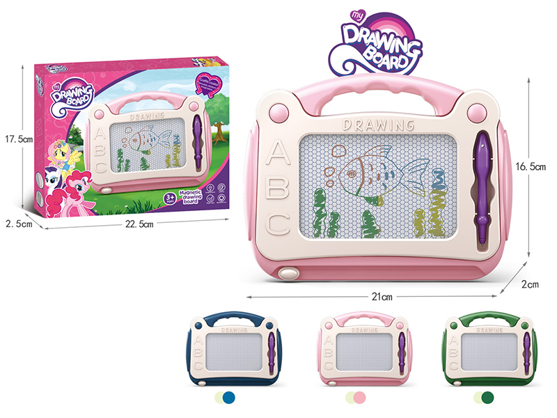 My Little Pony Multicolor Magnetism Drawing Board