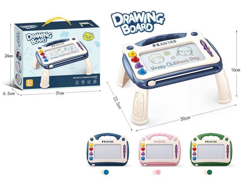 Multicolor Magnetism Drawing Board Table