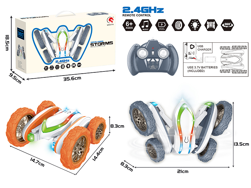 2.4G R/C Stunt Car
