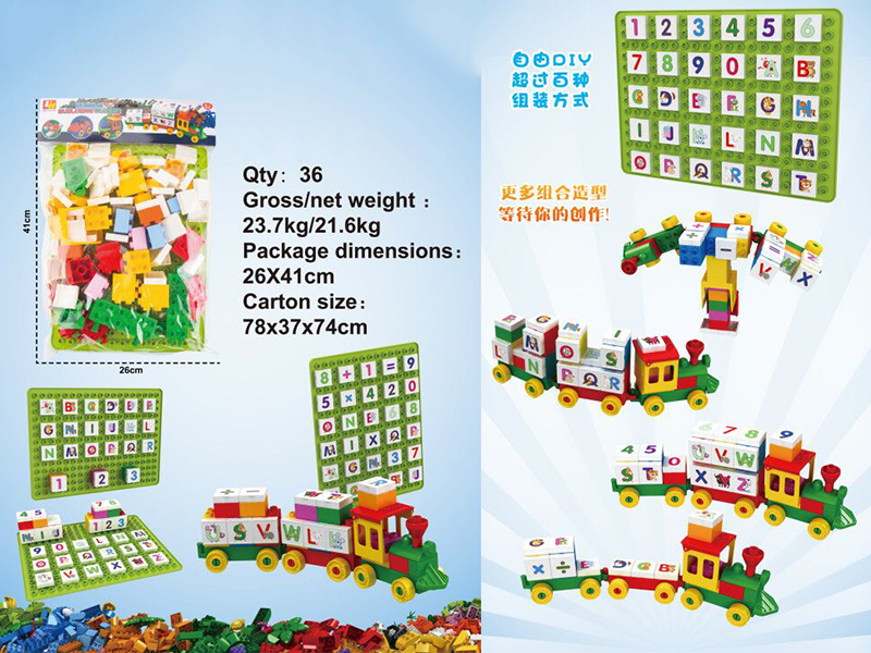 Large Particles Building Blocks