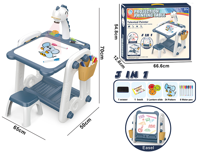 Multifunctional Projection Drawing Table(Music)