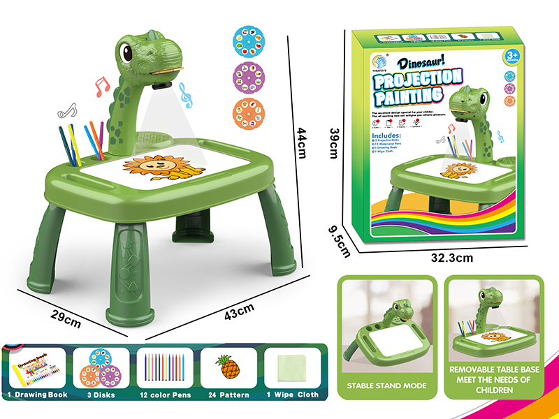 Dinosaur Projection Drawing Board