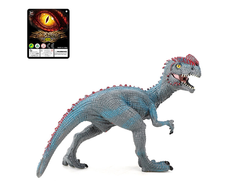 Double Crown Dragon (Solid Pvc Dinosaur Model Toy)