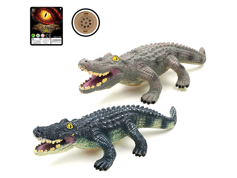 Small Enamel Crocodile Animal Toy