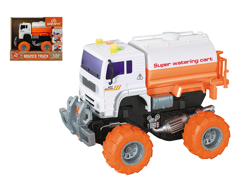 1:20 Friction Bounce Truck(Light & Sound)