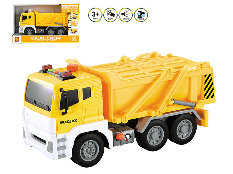 1:12 Friction Engineering Truck(Sound And Light,Pump)