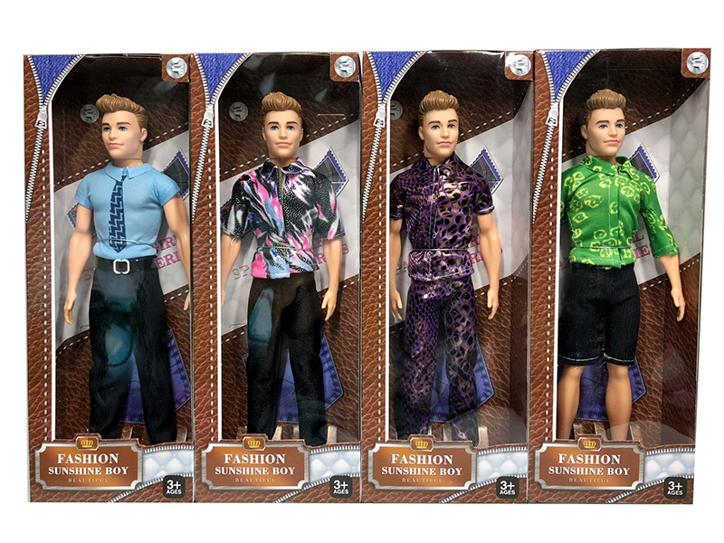 11 Inch Solid Fashion Handsome Man