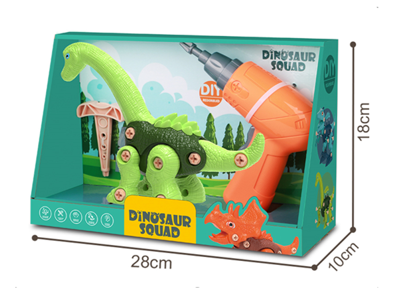 B/O Disassembly And Assembly Of Dinosaur Brachiosaurus