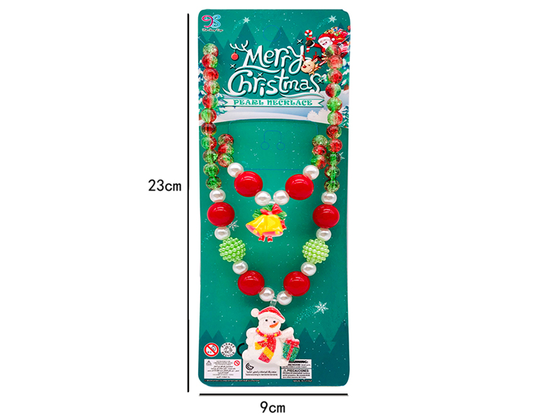 Girls Jewelry - Christmas Necklaces 2pcs