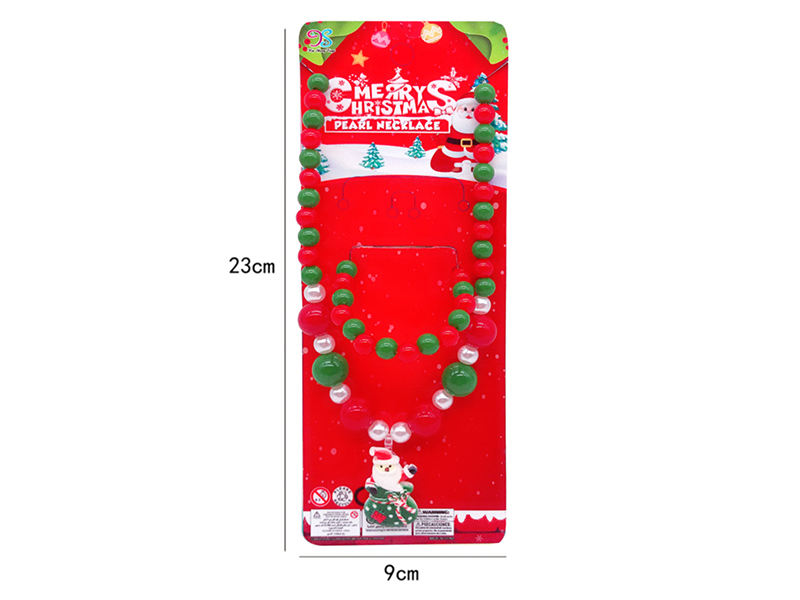 Girls Jewelry - Christmas Necklaces 2pcs