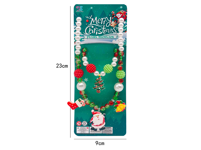 Girls Jewelry - Christmas Necklaces 2pcs