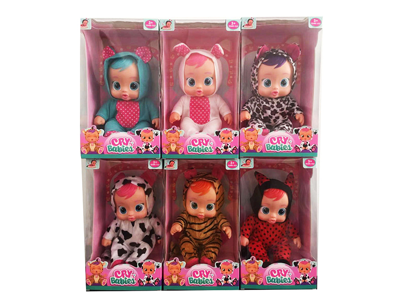 10 Inch Enamel Crying Doll