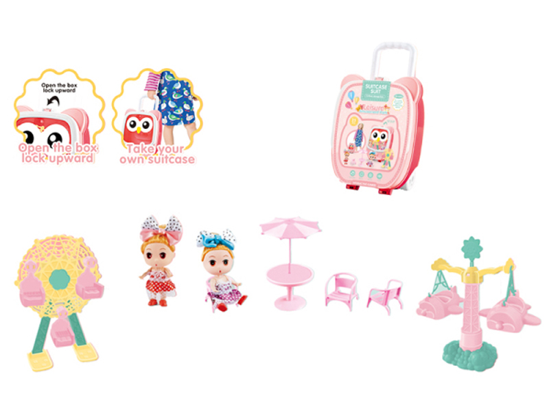 Cartoon Storage Box - Amusement Park Series