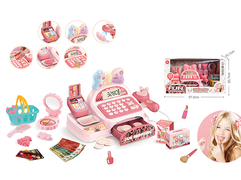 25PCS Cash Register Beauty Toy