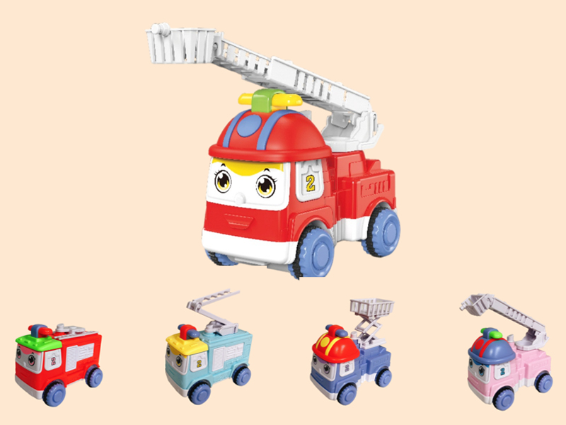 Cartoon Ladder Car