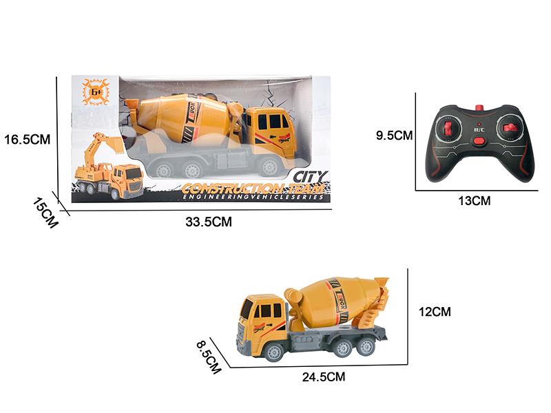 R/C 4CH Oil Tank Engineering Vehicle
