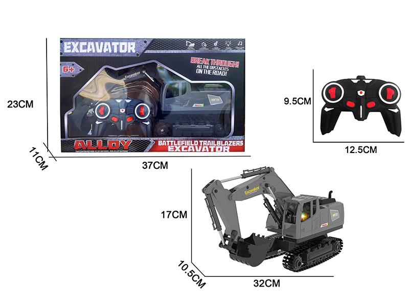 R/C 4CH Tipper Car With Music Light