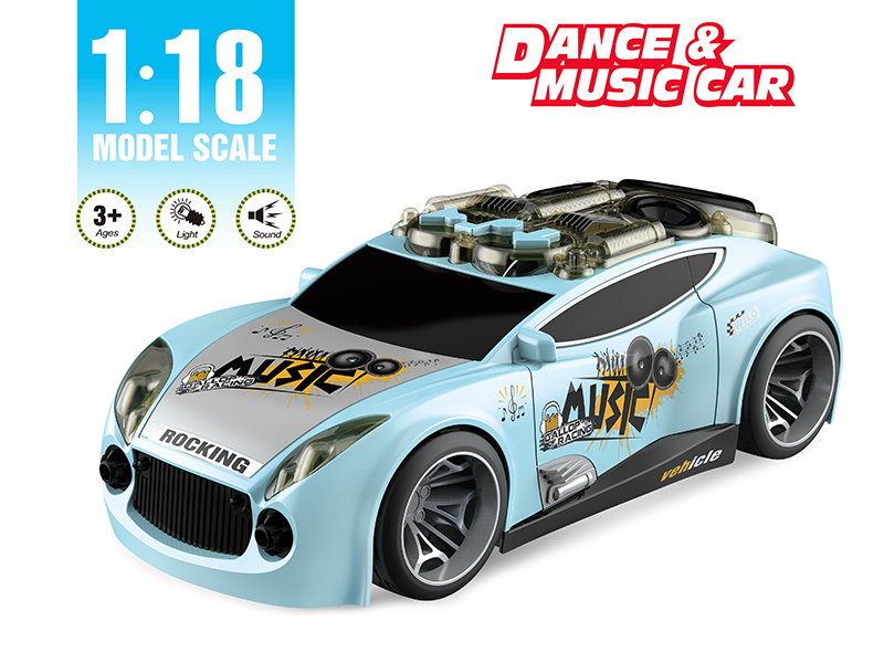 1:18 Electric Car With Sound And Light