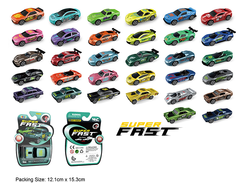 Slide Alloy Car 1pcs