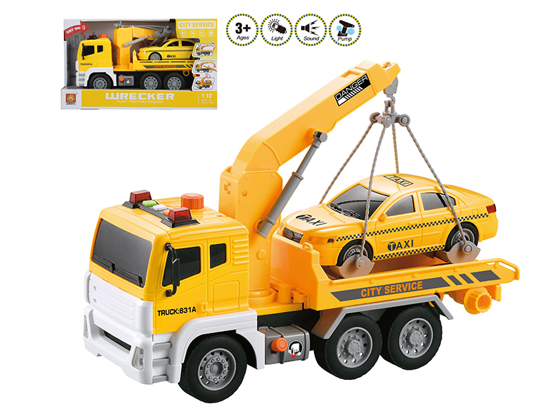 1:12 Friction Rescue Car(Sound And Light,Pump)
