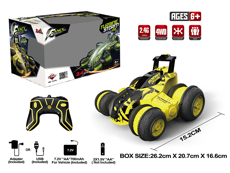 2.4G Remote Control Stunt Car