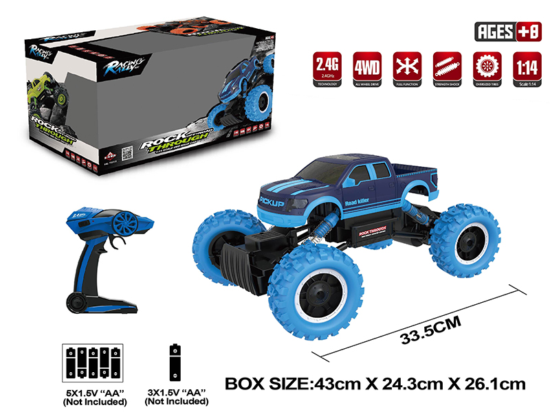 1:14 2.4G Remote Control Rock Crawler