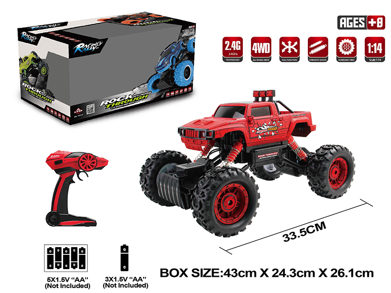 1:14 2.4G Remote Control Rock Crawler