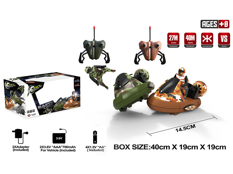 Remote Control Bumper Cars(2 Cars)