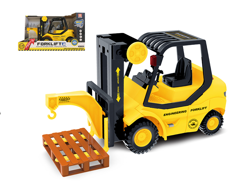 1:14 Friction Forklift(Four Keys,Light And Sound)