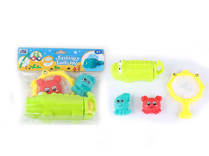 4PCS Water Cannon Bath Toy