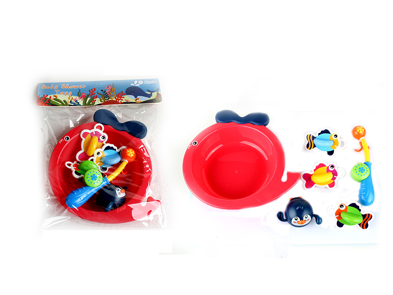 8PCS Bath Tub Swimming Toy