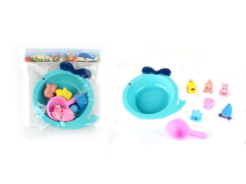 6PCS Bath Tub Swimming Toy