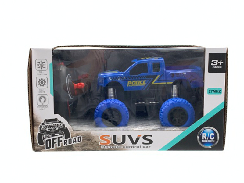 7MHz 4CH R/C Pickup Police Truck