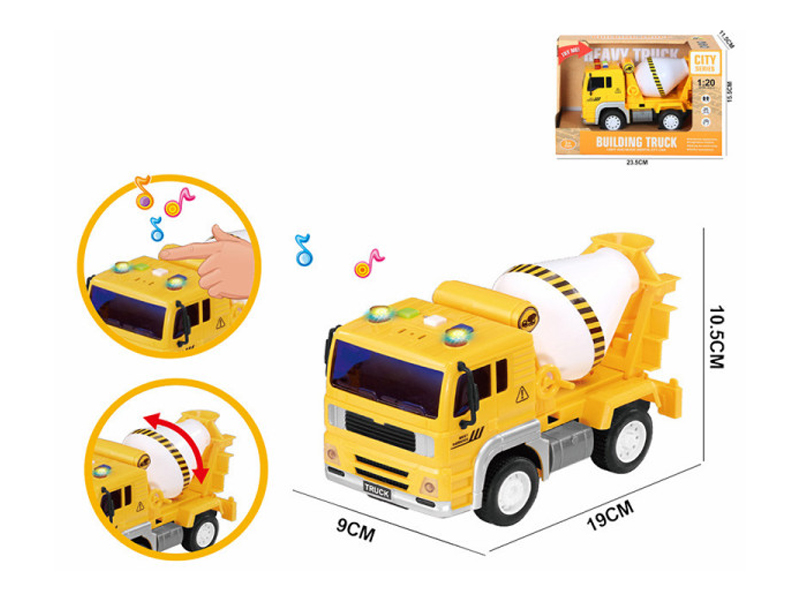 Friction Engineering Vehicle (With Sound And Light)