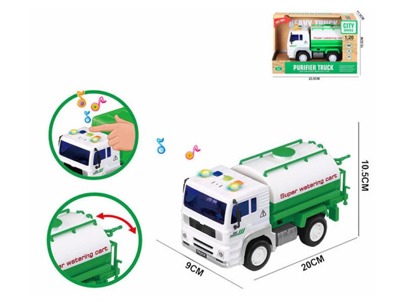 Friction Sanitation Vehicle (With Sound And Light)
