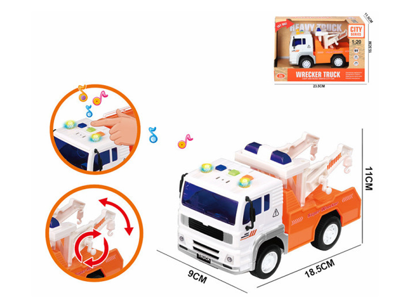 Friction Rescue Vehicle (With Sound And Light)