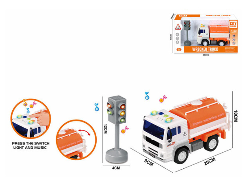 Friction Rescue Vehicle With Communication Light (With Sound And Light)