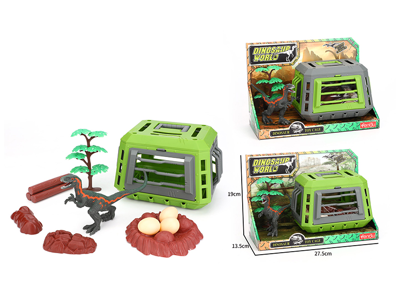 Raptor With Cage