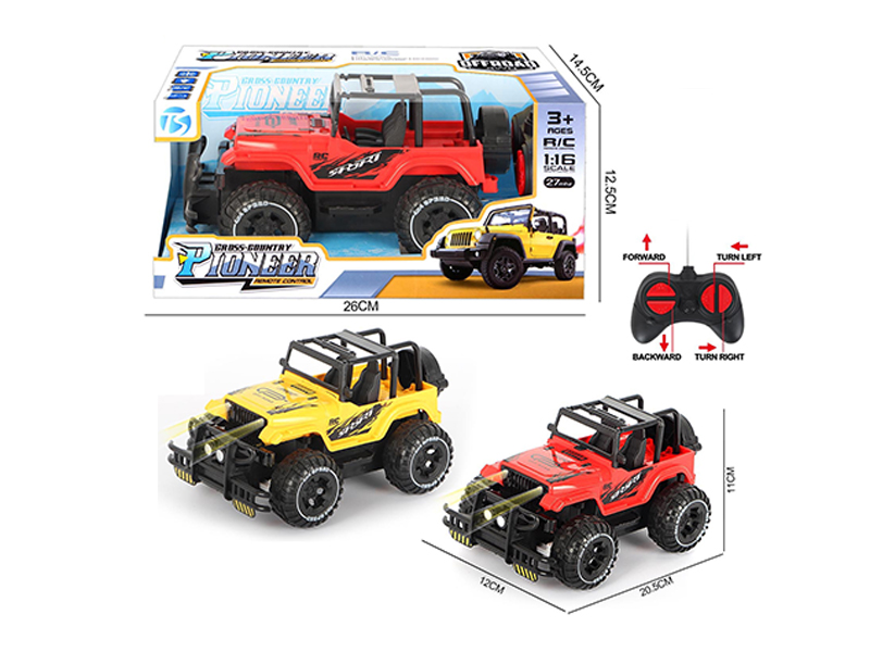 1:16 4CH R/C Off Road Jeep