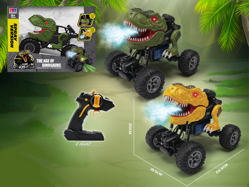1:16 R/C Stunt Dinosaur Climbing Car