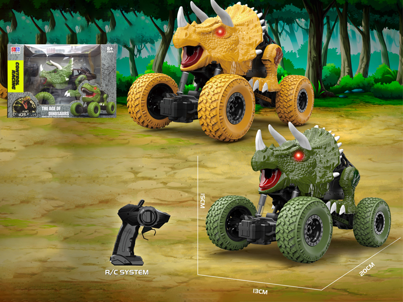 1:18 R/C Simulated Dinosaur Climbing Car